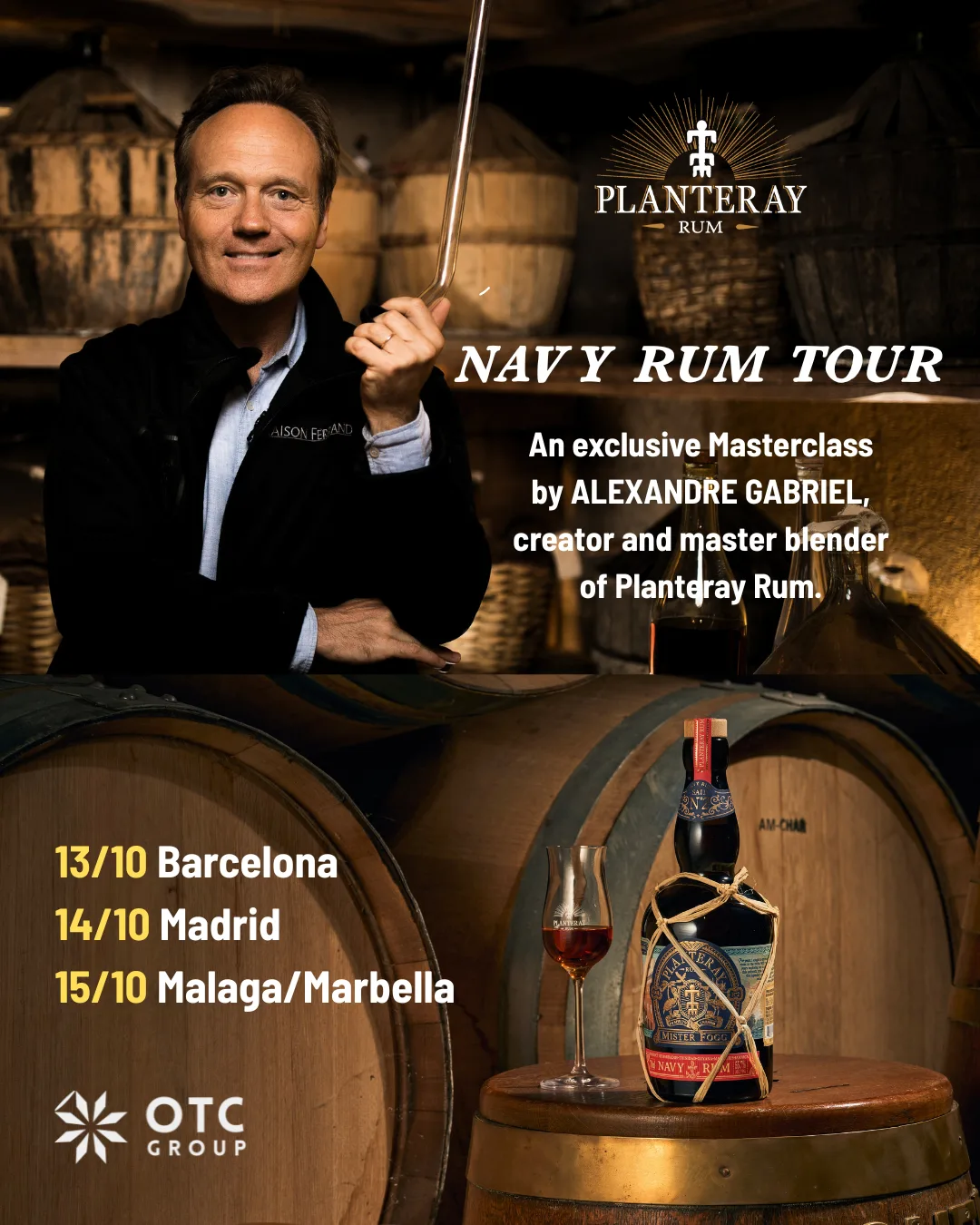 Planteray Mister Fogg Navy Rum OTC Group