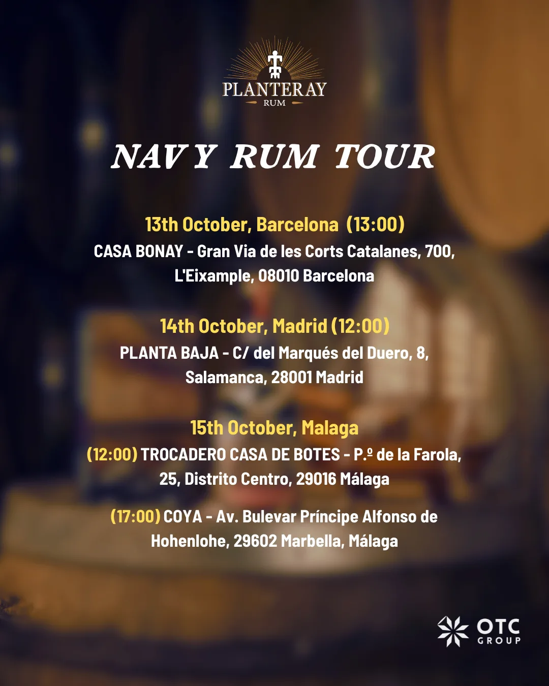 Planteray Mister Fogg Navy Rum OTC Group