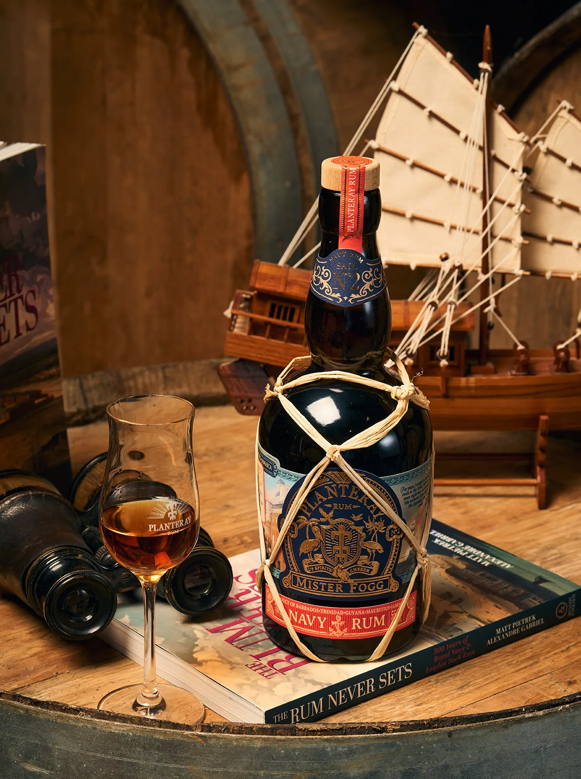 Planteray Mister Fogg Navy Rum Visual